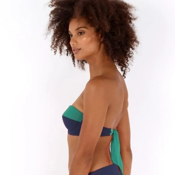 ECHO NEW YORK Colorblock Underwire Top - Picture 2 of 7